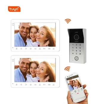 Heslo&ID Karty Home Security Tuya Smart Telefón 7