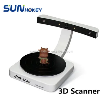 Nový Príchod 32Bits Dual Laserový 3D Skener Slnko-Skenovanie 3D Tlačiarne Scan 2MPX CMOS obrazový Senzor, USB Rozhranie, 3D Skenovanie pre 3D Tlačiarne Obrázok