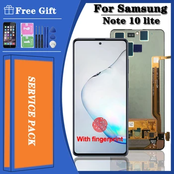 Pôvodné Note10Lite LCD Pre Samsung Galaxy Note 10 Lite LCD N770F N770F/DS N770F/DSM LCD Displej Dotykový Displej Digitalizátorom. Montáž Obrázok