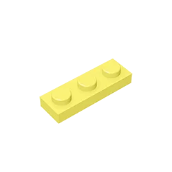 Stavebné Bloky Kompatibilné s LEGO Doska 1 x 3 3623 Technické MOC Príslušenstvo Diely Montáž Nastaviť Tehly urob si sám Obrázok