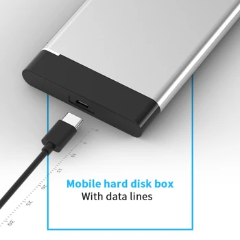 F3MA Blueendless 2.5 palcový Pevný Disk Box USB 3.0 Micro-B/Typ C, USB A/Typ C HDD 2.5