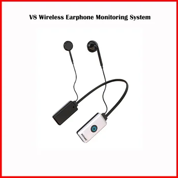 Bezdrôtové Monitorovanie Headset Live Počítač Kotvy Špeciálne Bluetooth Headset Visí Na Krku Inteligentné Šumu Slúchadlá Obrázok