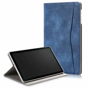 Kožené Silikónový Kryt Pre Samsung Galaxy Tab 10.1 T510 T515 2019 obal Pre Samsung Tab 10.1 SM-T510 SM-T515 Prípad Tabletu Obrázok