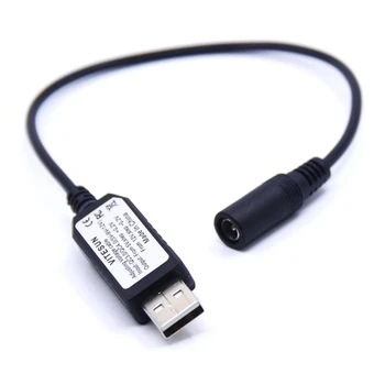 5V-12V Krok Kábel USB Power Boost Line Žena 5,5 mm*2.1 mm/2,5 mm Pre Ai Reproduktor WiFi Router LED Pásy Obrázok