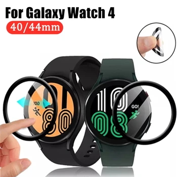 3-1Pack Watch4 Obrazovke Ochranná Fólia Pre Galaxy Sledovať 4 40 mm 44 mm Anti-scratch Predný Kryt Pre Samsung Sledovať 4 (Nie Sklo) Obrázok