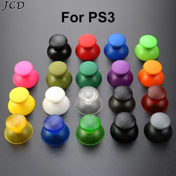 JCD 1pcs Nahradenie 3D Analógový Ovládač Thumbstick thumb Kryt Pre PS3 Radič Húb Čiapky Obrázok
