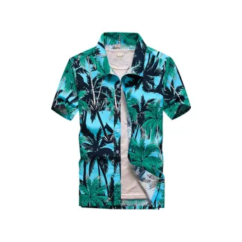 Muži Havajský štýl oblečenie 3D tlač pánske elegantné tričko nadrozmerné oblečenie pre mužov nadrozmerné oslňujúci kvety Obrázok