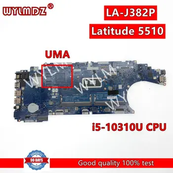 LA-J382P i5-10310U CPU Notebook základná Doska Pre Dell Latitude 5510 Doske CN 0JHN2X JHN2X Obrázok