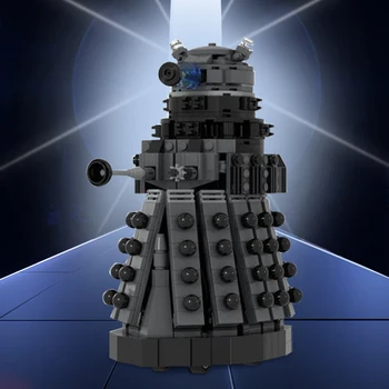 Moc Dalek Stavebné Bloky 662PCS TV Play Lekára, Ktorý Robot DIY Model Stanovuje Tehly Dráma Kaled Deti Hračky Dieťa Dospelých Darček k Narodeninám Obrázok