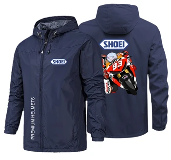 Hot Predaj Motocykel SHOEI Racing Marquez Č. 93 Motocykel Bunda pánske Dážď A Vietor Bunda Jacket pánske Top Hardshell Jacke Obrázok