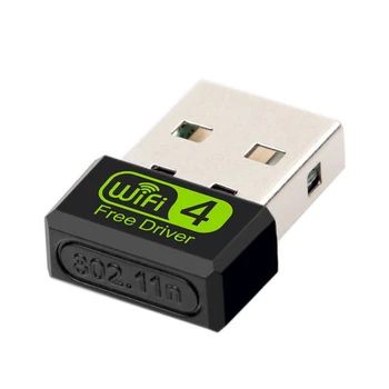 Mini USB Adaptéra Wifi 150Mbps Wi-Fi Adaptér Pre PC, USB, Ethernet, Wifi Dongle 2.4 G Sieťová Karta Anténa Wi-Fi Prijímač Obrázok