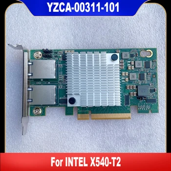 YZCA-00311-101 Nový, Originálny Pre INTEL X540 X540-T2 PCI-E Dual Port 10 Gigabit Elektrické Rozhranie Sieťová Karta RJ45 Inspur Obrázok