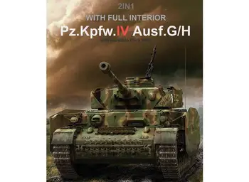 RYEFIELD RM5055 1/35 Panzerkampfwagen IV Ausf.G/H 2v1 Model Auta Obrázok