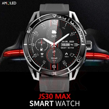 2023 Nové JS30 Max Smart Hodinky Mužov NFC Bluetooth Hovor 466*466 HD Displej Srdcovej frekvencie Nepremokavé Smartwatch Ženy pre HUAWEI Xiao Obrázok