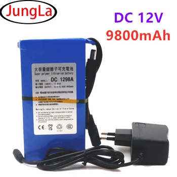 2022 DC12980 12V 9800MAH Batterie Hohe Qualität Wiederaufladbare Tragbare Lithium-ionen DC1298A Mit USA/EÚ Stecker Obrázok