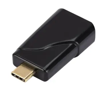 Typ-C DisplayPort-HDMI-kompatibilný Adaptér Video Audio Kábel Converter, TV Kábel Prispôsobiť 4K Video 1080P Pre pracovnú Plochu POČÍTAČA a Notebooku Obrázok