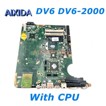 AIXIDA 571187-001 DAUT1AMB6E0 Notebook základná doska pre Hp Pavilion DV6 DV6-2000 základná doska HD 4650 1GB zadarmo CPU celý test Obrázok