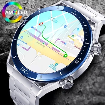 2023 Nové Inteligentné Hodinky Mužov NFC EKG+PPG Bluetooth Hovor Smartwatch GPS Sledovanie Pohybu Náramok Fitness Pre Huawei Hodinky Ultimate Obrázok