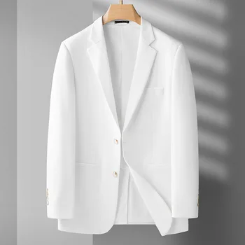 5813 -2023 Jeseň a v zime nového produktu pánske oblek business bežné jednoduchosť mriežky jeden západ bunda pánske stierka Obrázok