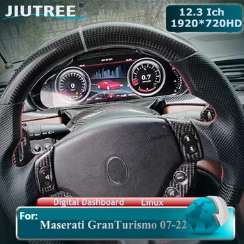 12.3 Palcový Android Pre Maserati GT GTS GC GranTurismo MC Quattroporte 2007 2008 -2022 Auto Ditigal Klastra LCD Panel Zobrazenie Obrázok