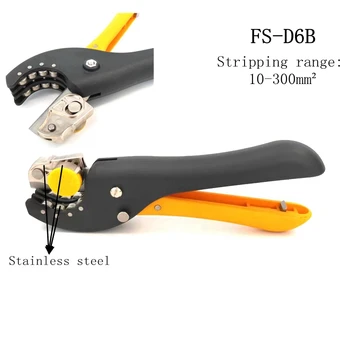 FS-D6B FS-D6S 10-300mm2 Kábel Nôž Striptérka Kábel Drôt Stripping Nástroje Obrázok