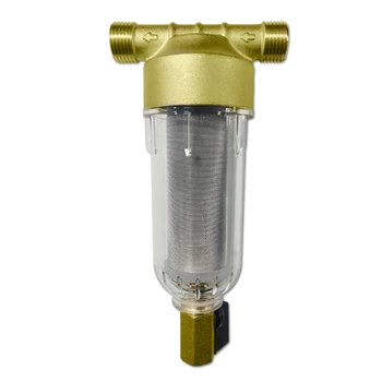 Spin Dole V Sladkej Vode Filter Opakovane Celý Dom Sediment Vodný Filter Pre 40-60 Mikrometrov Celý Dom Vodný Filter Obrázok