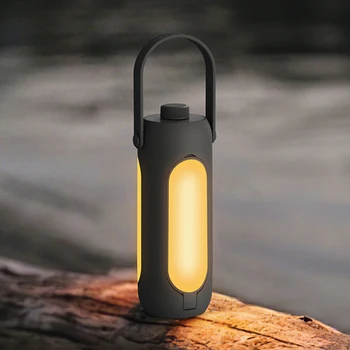 3 Svetlá Sklopné Vonkajšie Camping Svetlá USB Nabíjanie Vodotesné Svietidlo Pre Turistiku, Rybolov Obrázok