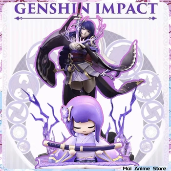 Genshin Rozdvojený Anime Obrázok Raiden Shogun Ei Sexy Dievča Akčné Figúrky Kawaii Figúrka Genshin Vplyv Kolekciu PVC Hračky Dary Obrázok