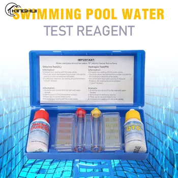 PH Vody Chlór Test Kit Tester Hydrotool Testovanie Auta Bazén Hydroponics Akvárium Príslušenstvo Obrázok