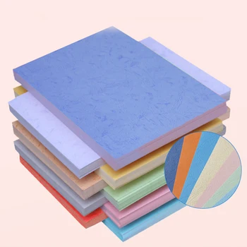 A4 Farebná Textúrovaný papier, baliaci Papier, 50 List 220gsm Slabé Textúry, Obojstranné Vytlačené Farebný Papier, Premium Plavidlá, Hrubý Papier Obrázok