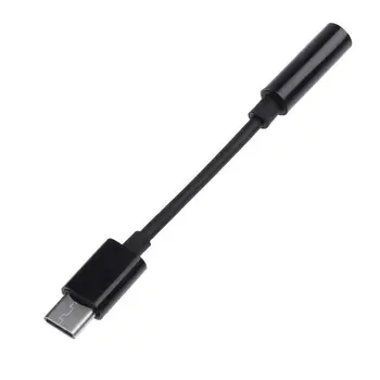 USB Typu C na 3,5 Jack Slúchadlá USB C do 3.5 mm AUX Slúchadlá Audio Adaptér kábel Pre Huawei V30 mate 20 P30 USB-C Tablet Obrázok