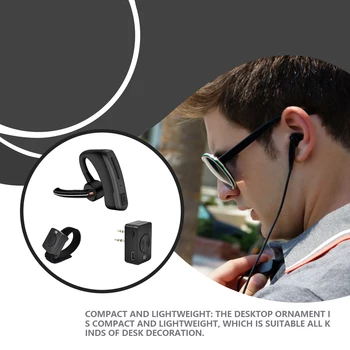 Walkie Talkie Headset Bluetooth-kompatibilné Slúchadlo s Mikrofónom Obrázok