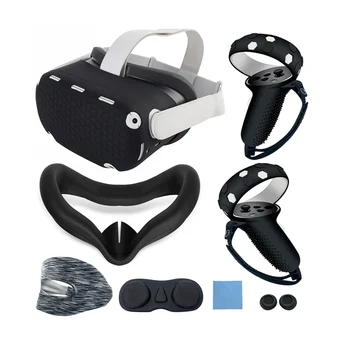 VR Helmy Silikónový Ochranný Kryt puzdro pre Headset Shell pre Quest 2 VR Helmy, Príslušenstvo, Obrázok