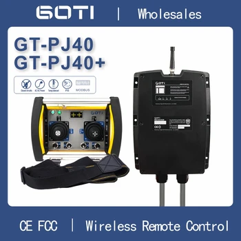 GT-PJ40 GT-PJ40+ Priemyselných Žeriav Nabíjateľná Remote Wireless Controller 2 päť krok Joystick 18-440V UHF pre Zdvihnúť Obrázok