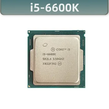 Core i5-6600K i5 6600 K 3.5 GHz Quad-Core Quad-Niť, CPU Processor 6M 91W LGA 1151 Obrázok