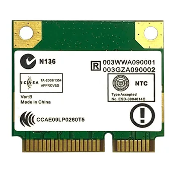 RTL8822CE Dual Frequency Gigabitová Sieťová Karta, Wifi, Bluetooth 5.0 Mini PCIE Bezdrôtového Modulu 867Mbps Sieťová Karta Obrázok