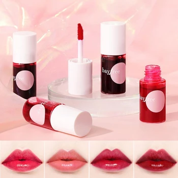 Zrkadlo Vody Lesk Na Pery Lip Make-Up Velvet Nepremokavé Dlhotrvajúce Hydratačné Lip Tint Sa Držať Pohár Tekutý Rúž Kozmetické Obrázok