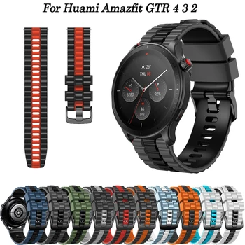 22 mm Silikónové Smart Watchband Pre Huami Amazfit GTR3 3 Pro Popruh Príslušenstvo Amazfit GTR 4 2 2e/GTR 47mm Náramok Náramok Pásu Obrázok