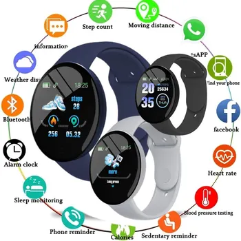 ZK50 Smart Hodinky Mužov Krvný Tlak Nepremokavé Smartwatch Ženy Srdcového tepu Fitness Sledujte Šport Tracker Pre Android a IOS Obrázok