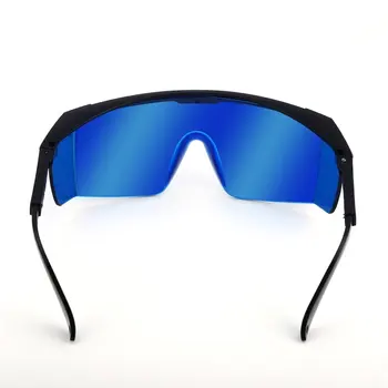 Laserové Okuliare Pre Fialová/Modrá 200-450/800-2000nm Absorpcie Kolo Ochranné Okuliare Laser Ochranné Okuliare Okuliare Obrázok
