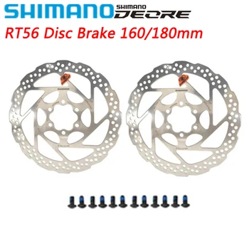 SHIMANO DEORE SM-RT56 Brzdového Disku Rotora 6 Skrutka Horský Bicykel Disk M610 RT56 M6000 Brzdový Kotúč 160MM 180 MM MTB Časti Obrázok