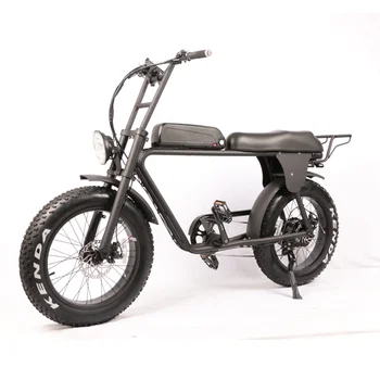 48v 15.6 Ah lítium batéria motocykel štýl max 2000w vintage elektrický bicykel off-raod elektrický bicykel Obrázok