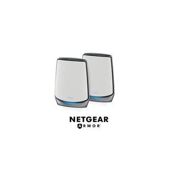 NETGEAR RBK852 AX6000 Oka WiFi 6 Systému 1 Router+1 Satelitné Orbi Tri-band Oka WiFi Systém, 6 gb / S, pokrýva veľké 5,000 sq ft Obrázok