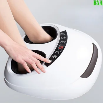 Nová 220V Elektrické Relaxačná 3D Shiatsu Miesenie Tlak Vzduchu Nohy Masér Infračervené Starostlivosť o Nohy Stroj Kúrenie Hlbokú Relaxáciu Obrázok