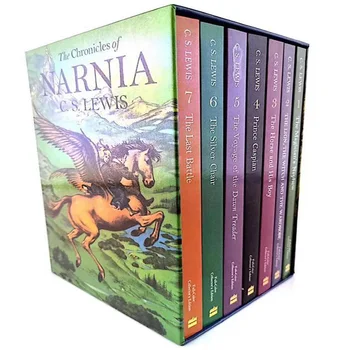 7 Knihy/Set The Chronicles of Narnia Box Set Deti angličtinu Čítanie Príbehu Knihy Deti Kapitola Knihy Romány Obrázok