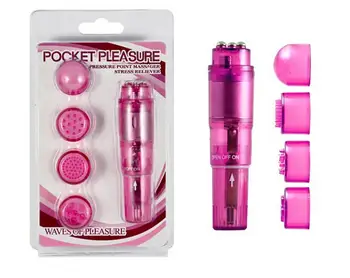 Mini AV Prútik Vibrátor sexuálnu Hračku, Pocket Rocket Dospelých Produkt Masér pre Sex Drop shipping Obrázok