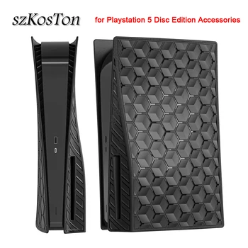 Výmena Plechu na PS5 Konzoly Playstation 5 Disk Edition Modularitou Kryt Prípade, že Kože Shockproof Prachotesný pre PS5 Príslušenstvo Obrázok