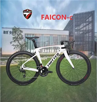 2022 TWITTER factory priamej dodávky FALCON 700 C uhlíkových vlákien cestnej bike RIVAL-22S C/V brzda carbon fiber preteky cestných bicyklov Obrázok