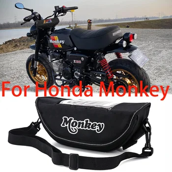 Motocyklové príslušenstvo Vodotesný A Prachotesný Riadidlá Skladovanie Taška taška Pre navigácie Honda Opice 125 opice 125z Obrázok