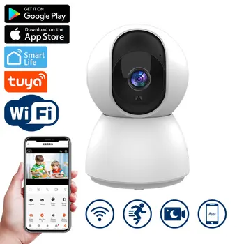 Tuya Inteligentný Život App 2K Full HD 4MP IP Kamera Vnútorné Automatické Sledovanie Zabezpečenia Bezdrôtovej Domácej Dohľadu Upozornenia Baby Monitor CCTV Obrázok
